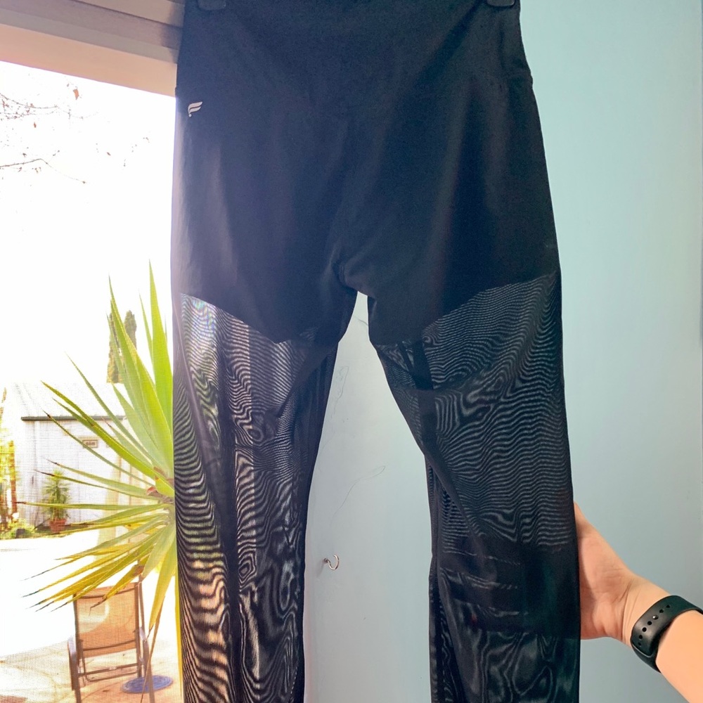 Fabletics sheer leg leggings